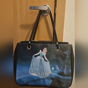 Disney Black and Blue Cinderella Tote